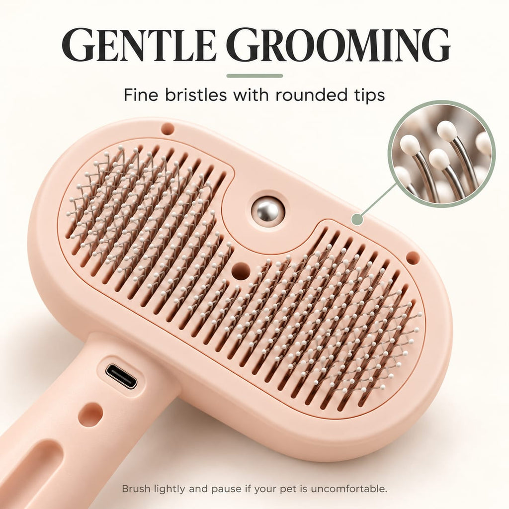 3-in-1 Mist & Groom Brush